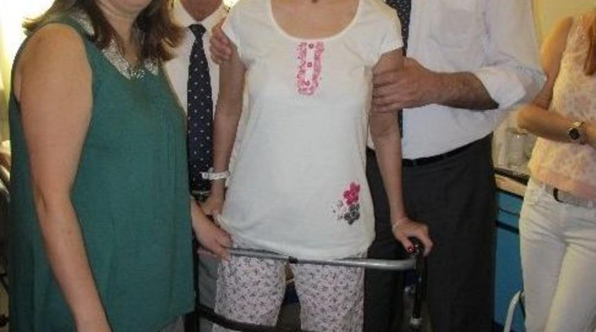 21 Yaşındaki Damla İkinci Kez Hayata 'merhaba' Dedi