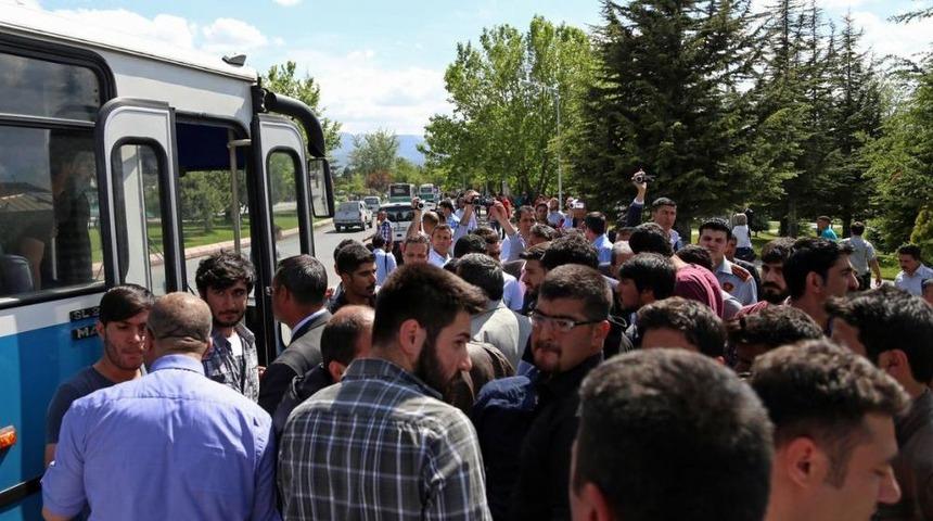 Erciyes &Uuml;niversitesi'nde Gerginlik