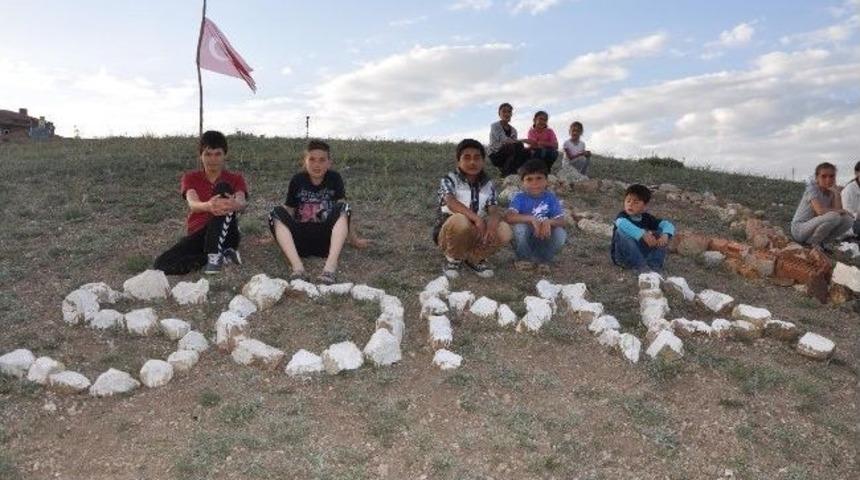 Sorgunlu &Ouml;ğrencilerden Soma&rsquo;ya Anlamlı Mesaj