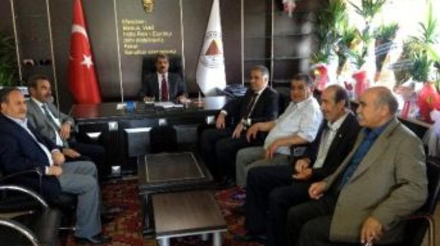 Chp&rsquo;den Duranay&rsquo;a &lsquo;hayırlı Olsun&rsquo; Ziyareti