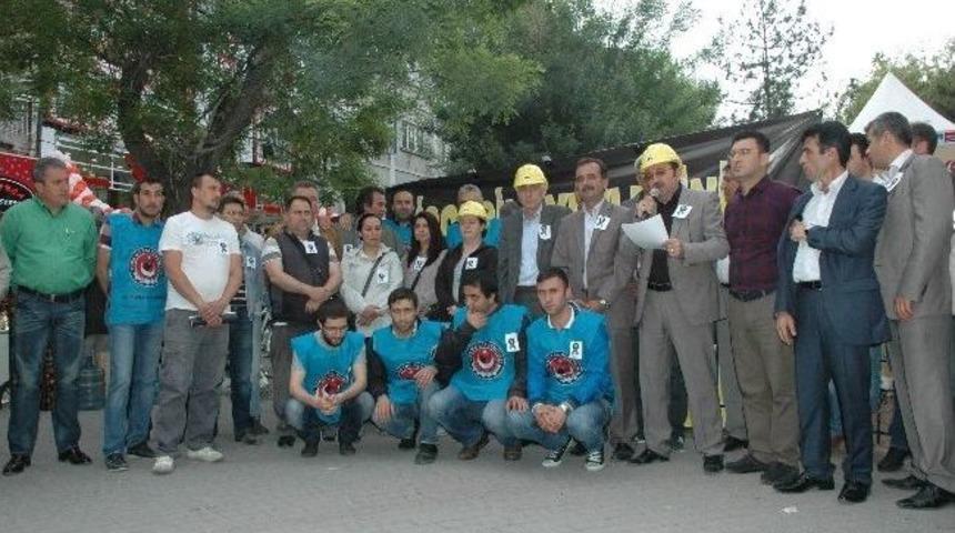 T&uuml;rk Metal İş&ccedil;ileri "yas &Ccedil;adırı"nda