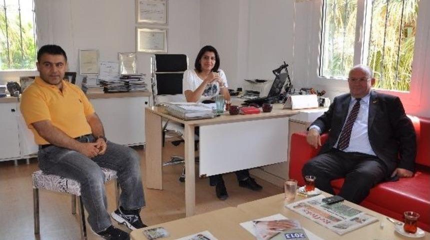 &Ccedil;gc Y&ouml;netiminden Refleks Gazetesi&rsquo;ne Ziyaret