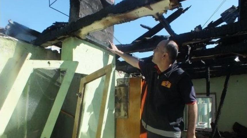 Zonguldak&rsquo;ta &Ccedil;atı Yangını