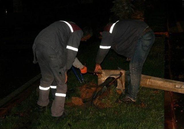 5 Saatlik Kovalamaca Aydınlatma Direğine Çarpınca Son Buldu