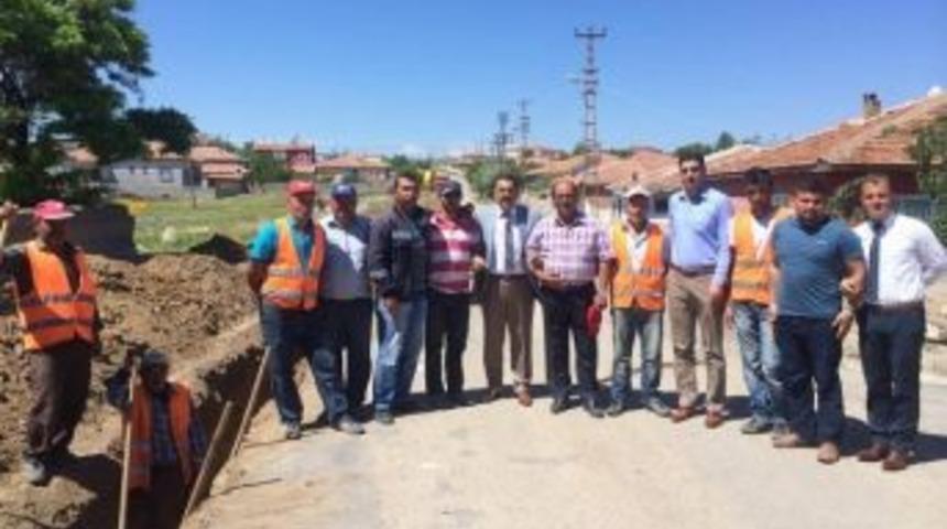 Çiçekdağı Belediyesinde Doğalgaz Çalışmalarına Başlandı