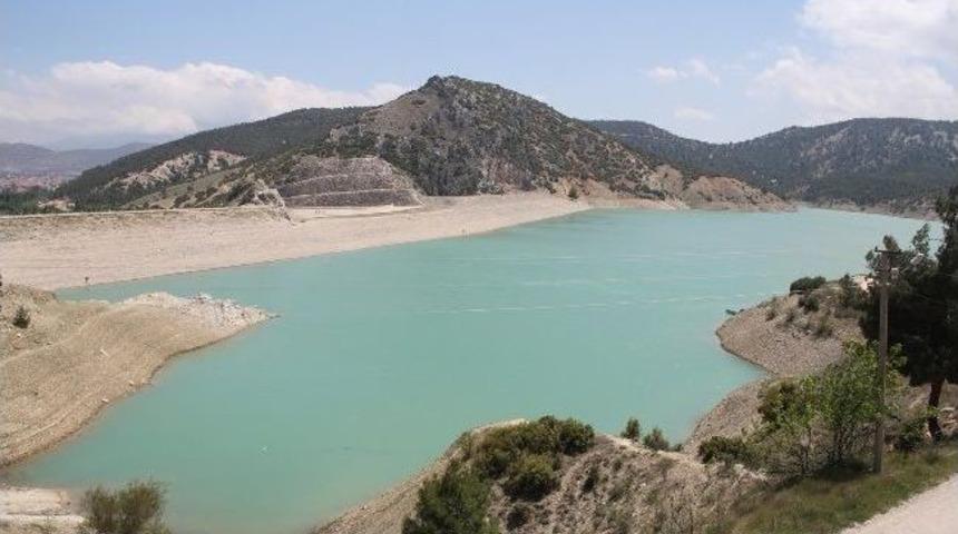 Korkuteli Barajında Su Seviyesi Y&uuml;kseliyor