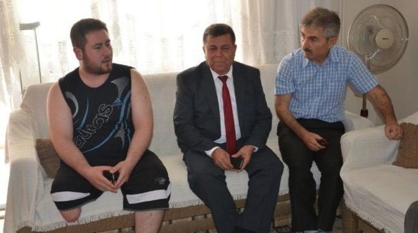 Aydın&rsquo;da Engelli Sporcu Ve Ailelerine Ziyaret