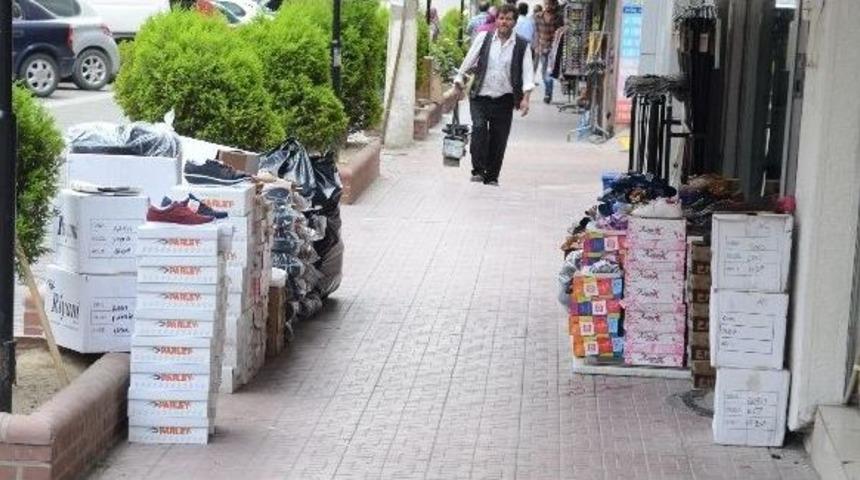 Yatağan'da Kaldırım İşgaline Ceza Geliyor