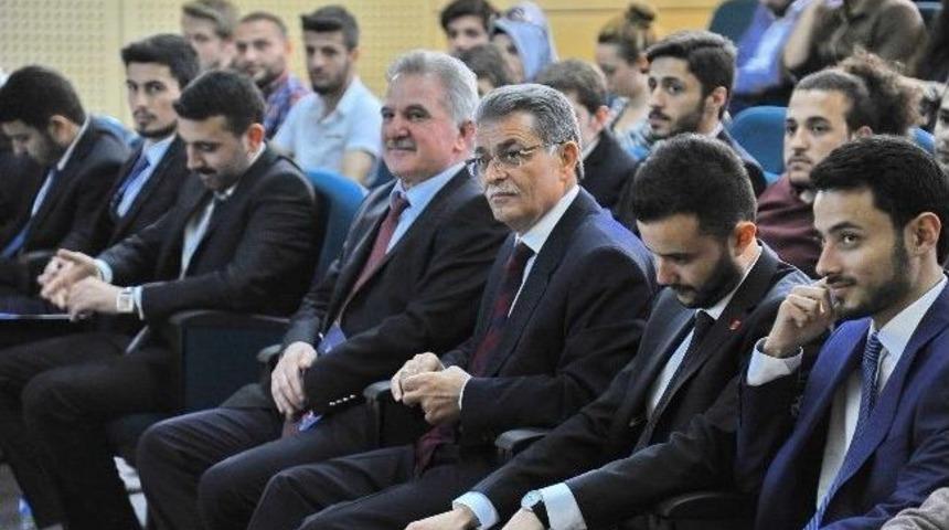 Sa&uuml;&rsquo;de Necip Fazıl Kısak&uuml;rek Paneli Ger&ccedil;ekleşti