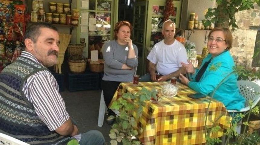 Başkan Pektaş'tan &Ccedil;atkapı Ziyaret