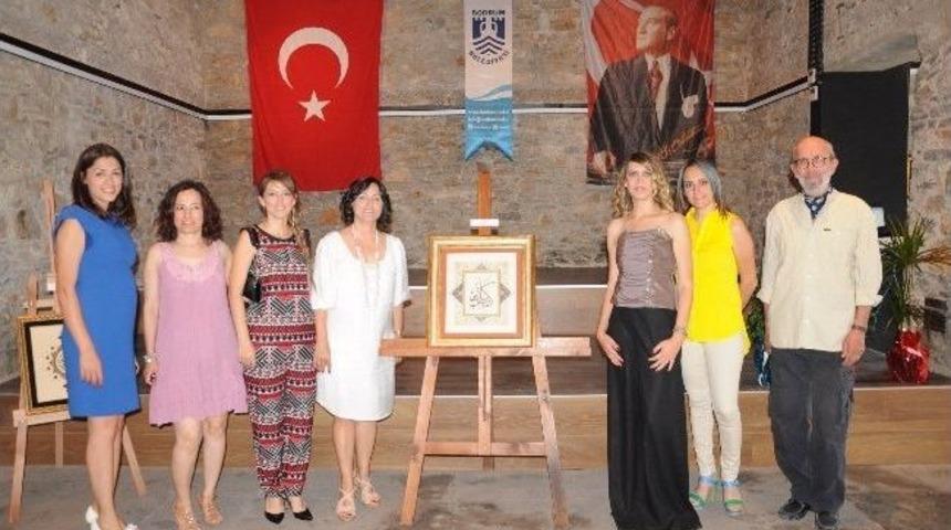 Bodrum Halk Eğitim Merkezi Yılsonu Sergisi A&ccedil;ıldı