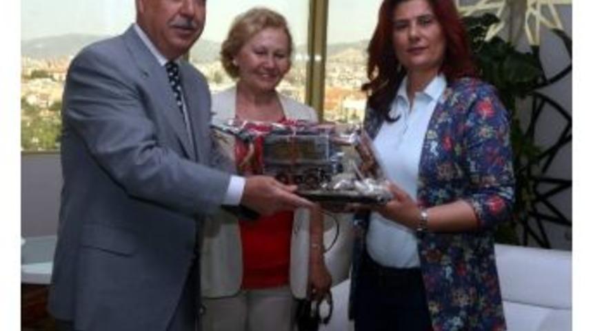 Zonguldak Belediye Başkanı Akdemir&rsquo;den Başkan &Ccedil;er&ccedil;ioğlu&rsquo;na Ziyaret