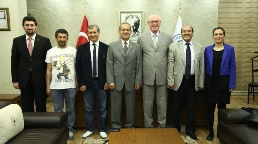 Eskişehir Gazeteciler Cemiyeti'nden Başkan Kurt'a Ziyaret
