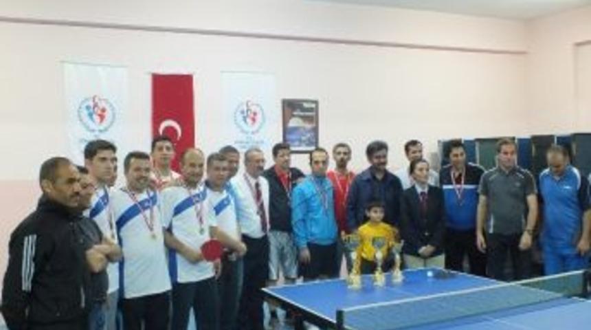 Kuruluşlar Arası Masa Tenisi Ligi Sona Erdi