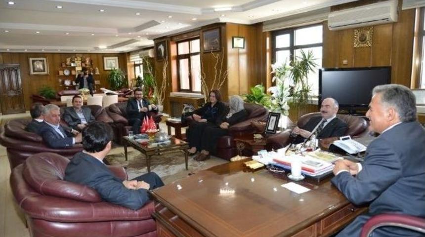 Ak Parti İl Y&ouml;netim Kurulu&rsquo;nun Melikgazi Ziyareti