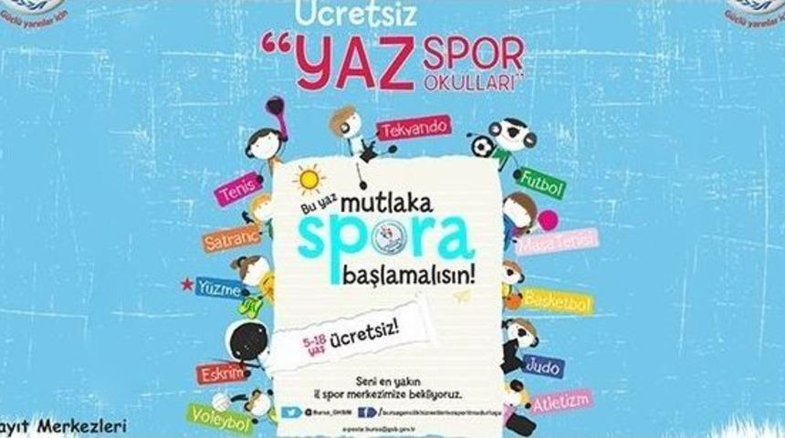 Yaz Spor Okulları A&ccedil;ılıyor