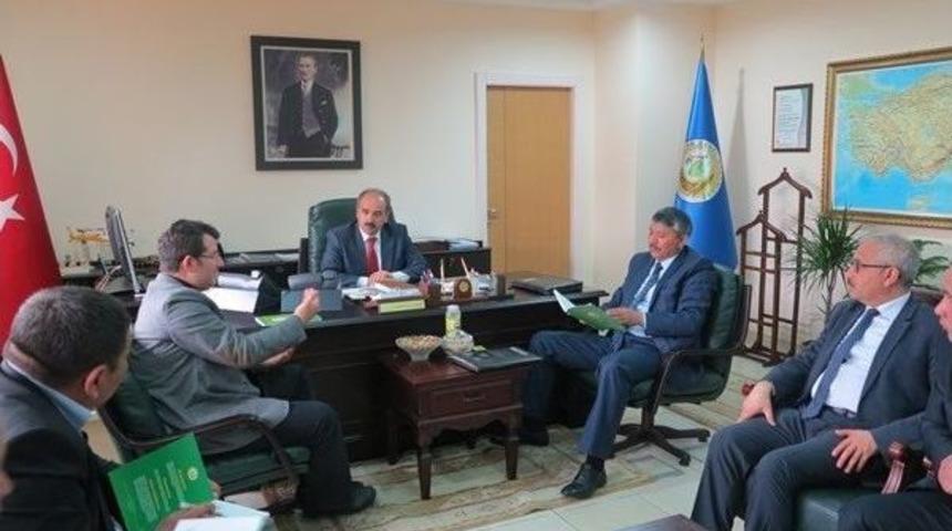 Kırgız Ve &Ouml;zbek Yetkililerin &Ccedil;alışma Ziyaretine Tika&rsquo;dan Destek