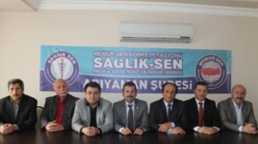 Sağlık-sen Adıyaman Şubesinden Şiddete Kınama