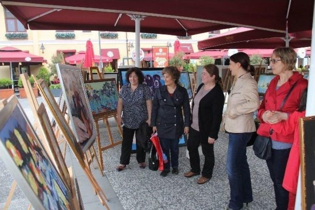 "okulda Hayat Var" Projesi Resim Sergisi