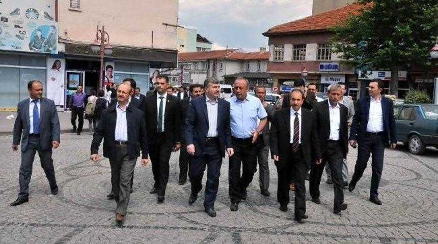 Başkanlardan Akşehir'i Gezdi