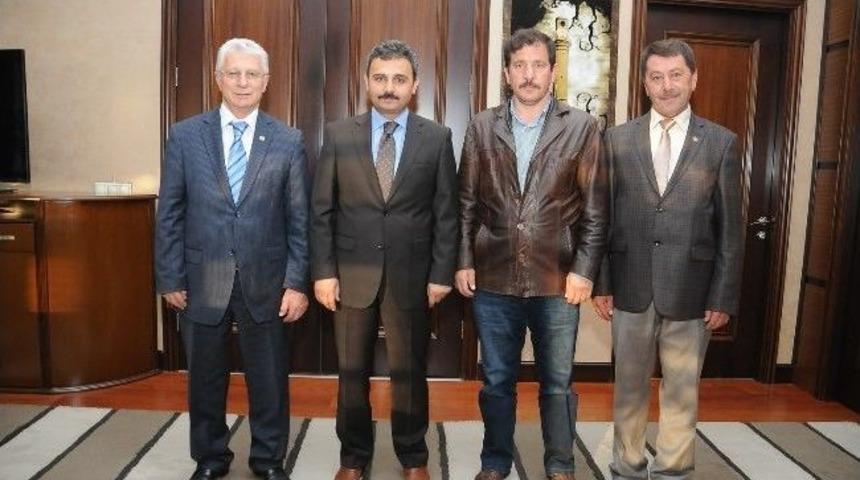 Tşof Başkanı Apaydın&rsquo;dan Başkan K&uuml;lc&uuml;&rsquo;ye Ziyaret