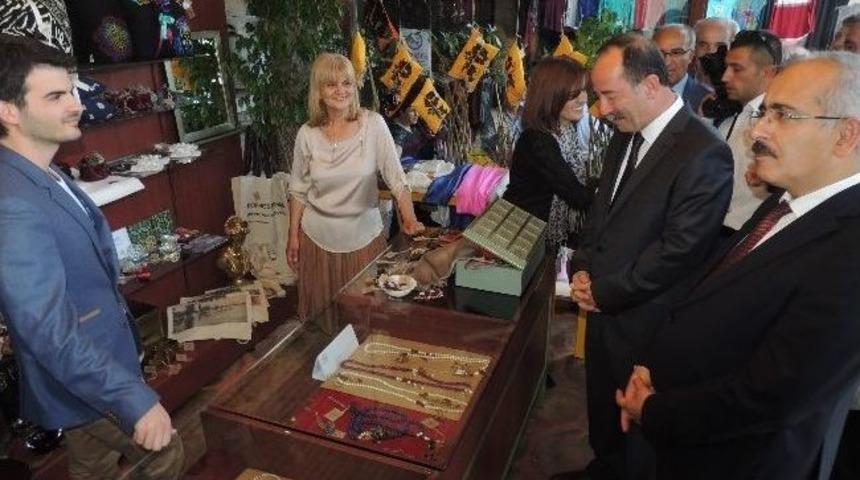 Edirne'de El Sanatları 'd&uuml;kkan'ı A&ccedil;ıldı