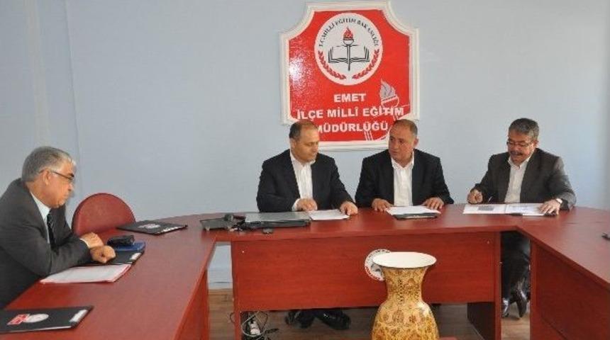 Emet'te 'tahtalı G&ouml;leti' İhalesi Yapıldı