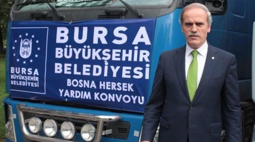 Bursa&rsquo;dan Bosna&rsquo;ya Yardım Eli