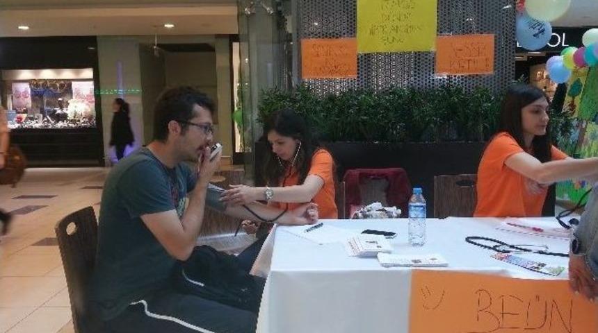 Be&uuml; &Ouml;ğrencilerinden Hipertansiyon G&uuml;n&uuml;