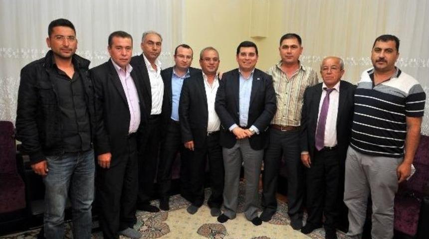 Başkan T&uuml;t&uuml;nc&uuml; Muhtarları Ziyarete Devam Ediyor