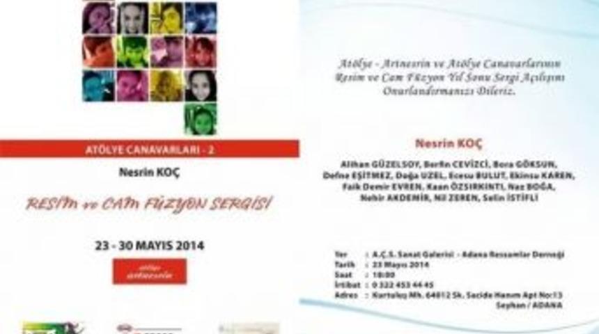 Nesrin Ko&ccedil; & At&ouml;lye Canavarları 2 Cam Ve F&uuml;zyon Sergisi&rdquo;