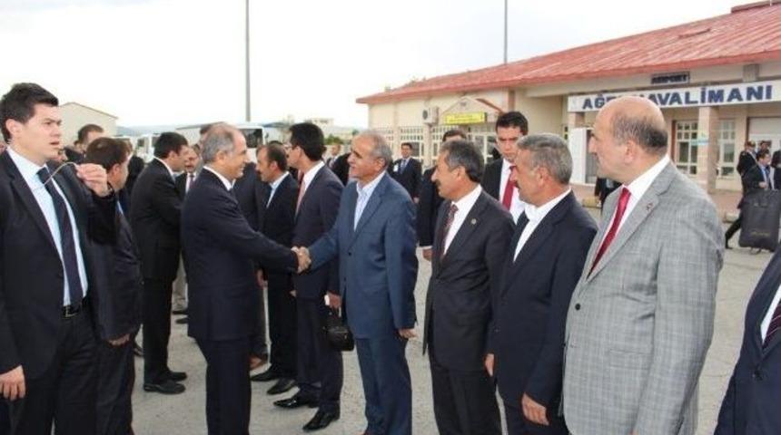 Bakanlar Efkan Ala, Cevdet Yılmaz Ve &Ouml;mer &Ccedil;elik Ağrı&rsquo;da