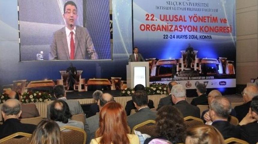 22. Ulusal Y&ouml;netim Ve Organizasyon Kongresi Başladı