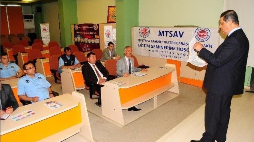 Atakum Zabıtasına Eğitim