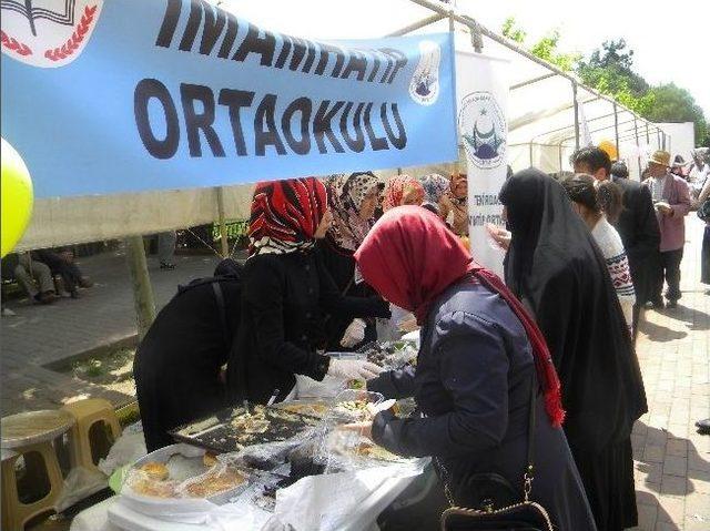 S&uuml;leymanpaşa İmam Hatip Ortaokulu Kermesi B&uuml;y&uuml;k İlgi G&ouml;rd&uuml; 1