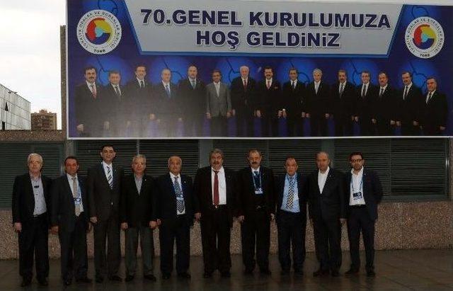 Gso Delegeleri, Tobb Genel Kurulu’na Katıldı