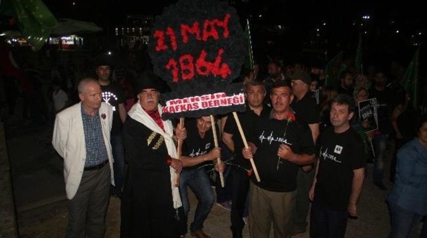 Mersin&rsquo;deki &Ccedil;erkezler S&uuml;rg&uuml;n Acısını Unutmadı