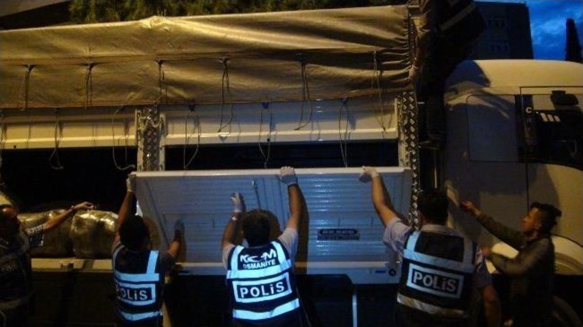 Osmaniye'de Esrar Operasyonu