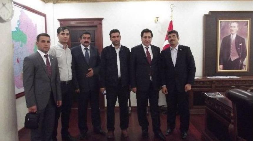 Yeşilay'dan Vali K&uuml;&ccedil;&uuml;k&rsquo;e Ziyaret