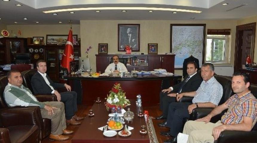 Adıyamanlılar&rsquo;dan Vali Coş&rsquo;a Ziyaret