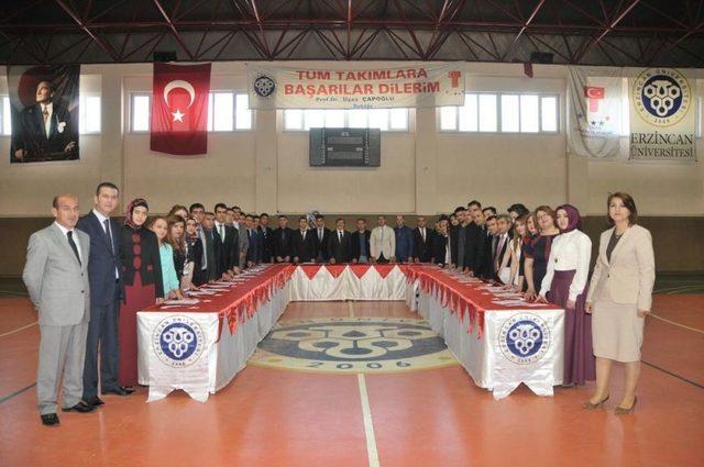 Erzincan Üniversitesinde Memurlara Yemin Töreni