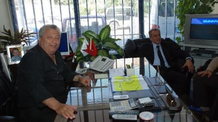 Aydın Sgk İl M&uuml;d&uuml;r&uuml; Kocaoğlu, Başkan Kubali&ccedil;&rsquo;e Ziyaret