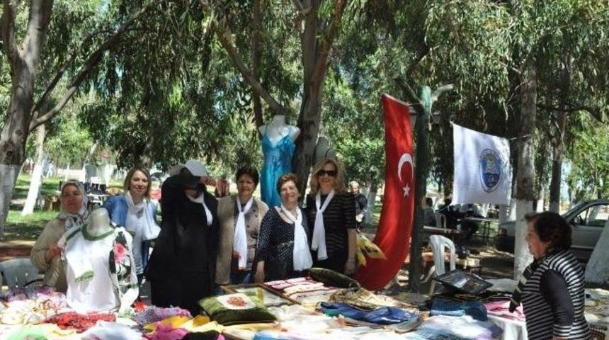 Girit Dantelleri Kuşadası&rsquo;nda Sergilendi