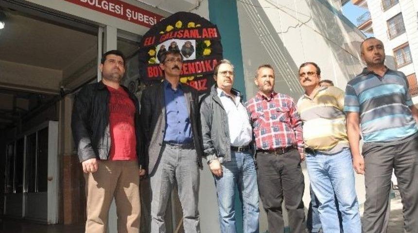 Madencilerden Sendikaya &Uuml;&ccedil; Maymunlu Siyah &Ccedil;elenk