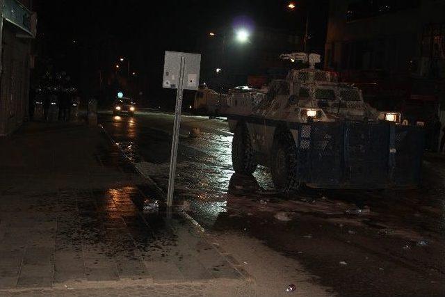 Tunceli’de Uğur Kurt'un Vurulmasını Protesto Eden Gruba Polis Müdahalesi