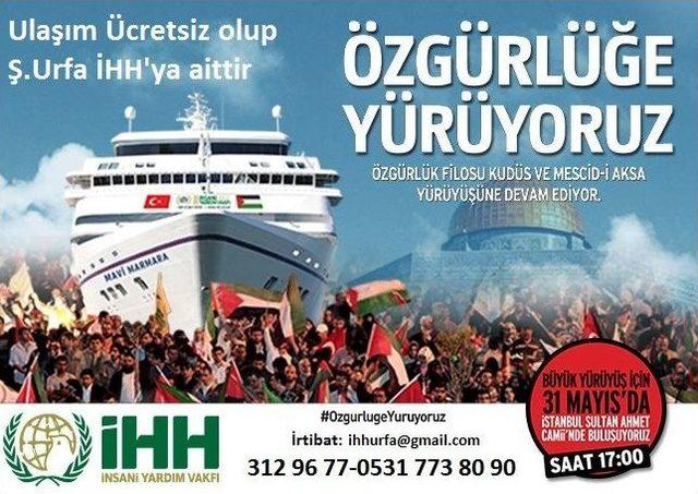 İhh, Kudüs Ve Mescid-i Aksa İçin Yürüyor