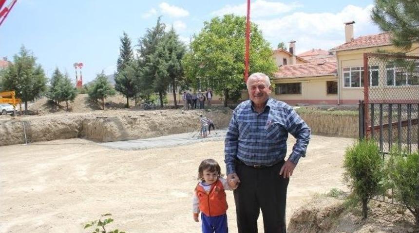 Korkuteli'nde 24 Derslikli Okul &Ccedil;alışmaları Başladı