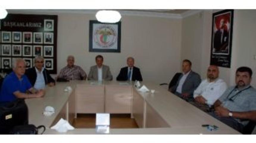 Aydınlı Eczacılardan Tabip Odası&rsquo;na Hayırlı Olsun Ziyareti