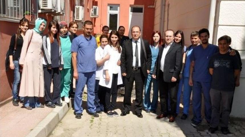 (&ouml;zel Haber) Kırkağa&ccedil;lı Sağlık &Ccedil;alışanlarına 'travma' Desteği