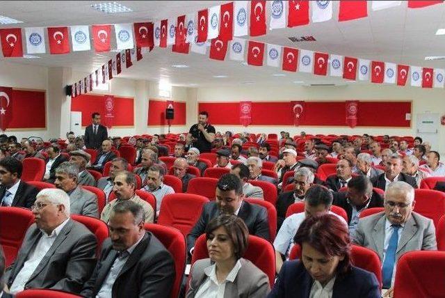 Yavuzeli Çalıştayı Yapıldı